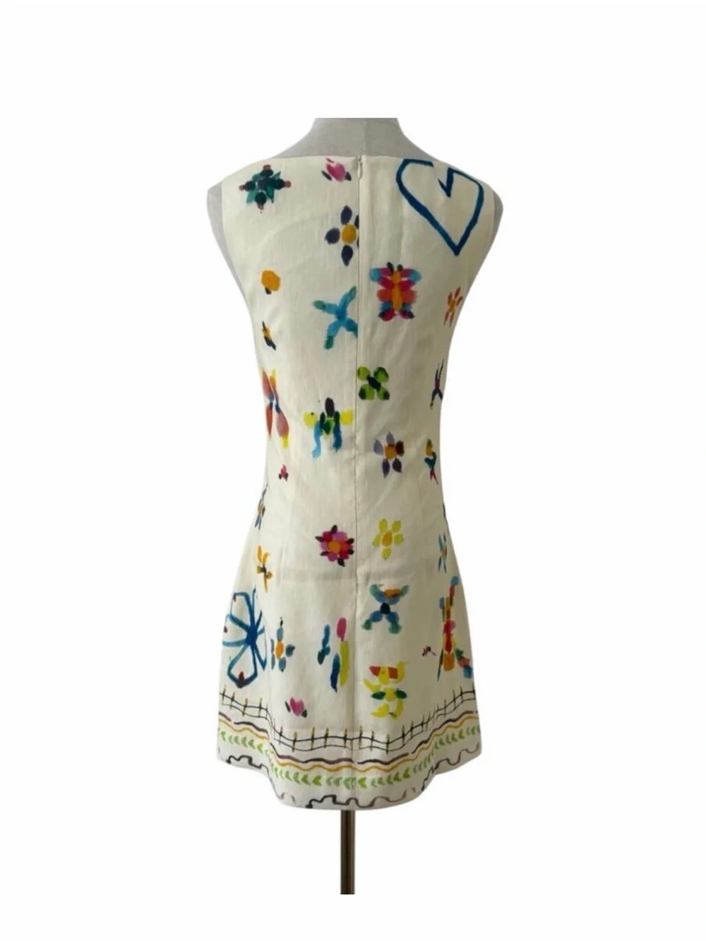 Alemais Multi Sidi Mini Dress Size: US 4